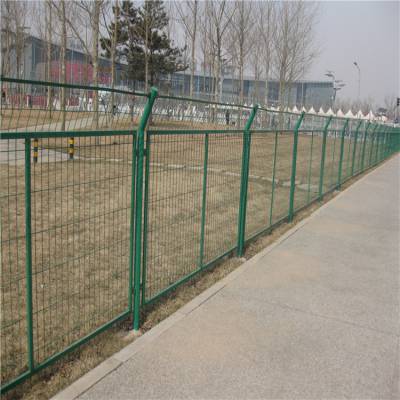 果园防护围挡网 建筑工地隔离网 绿色框架护栏网