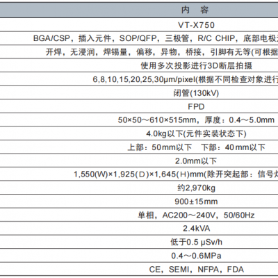 欧姆龙OMRON 高速CT型X射线自动检查装置