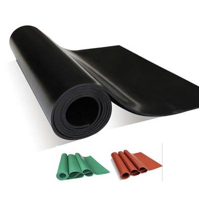 朔涵 加工定制工业阻燃橡胶板 绝缘减震软胶垫 可批量订购 橡胶垫板