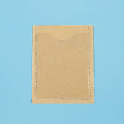 周转箱标签袋pvc透明背胶袋软胶塑料物料卡片袋明示卡套自粘型