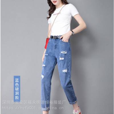 北京雅宝路牛仔裤批发市场的牛仔裤长裤怎么样有没有便宜的尾货货源清货处理的