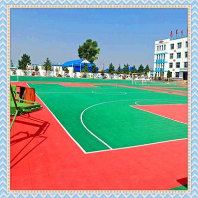 新疆 双层悬浮地板 游乐篮球场悬浮地板 软质大米格