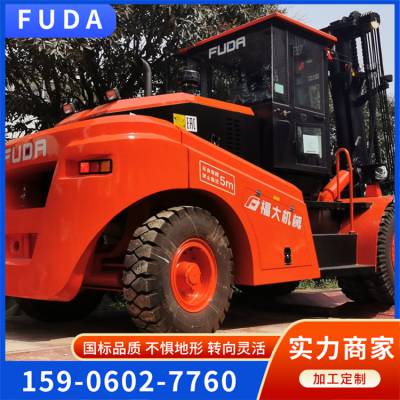 18吨电动叉车 大型设备吊装工程用 操作简便 适用广泛