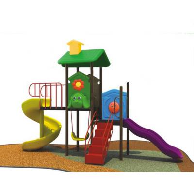 新款幼儿园塑料滑梯 大型组合滑梯 幼儿园游乐户外玩具崇左厂家
