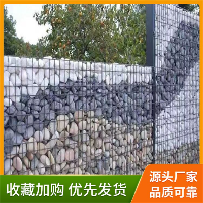 热镀锌锌铝合金石笼网厂家河道治理水利防护保护作用