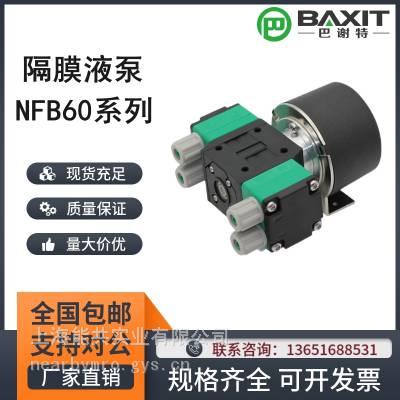 BAXIT油墨泵UV机24V喷码机泵12V无刷电机隔膜液泵PML9250-NFB60