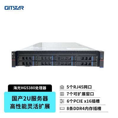 GITSTAR集特 海光HG5380单路2U服务器GSC-2000