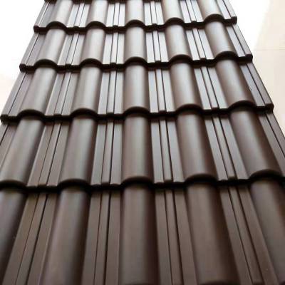 街道彩钢板屋顶换仿古树脂瓦 大连凡美轻质高强三层复合瓦 优质原料