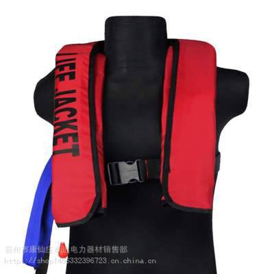 成人手动全自动充气救生衣 围脖式充气救生衣 钓鱼气胀式救生衣救生衣 男女成人围巾
