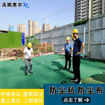 廊坊高速边坡防尘盖土布_高鹏惠农防尘土工布可开发票