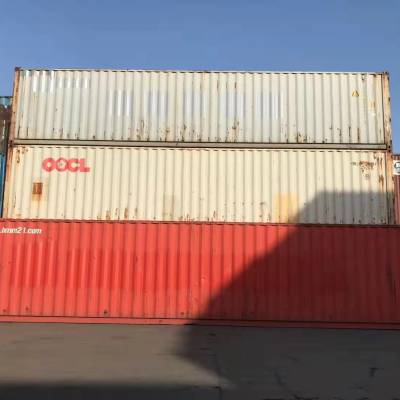 广州深圳大连 宁波上海 出售二手集装箱 6米长 可以出口