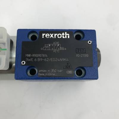 德国Rexroth/力士乐 R900907814 3WE6B9-62/EG24N9K4 电磁换向阀