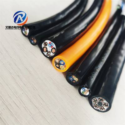 柔性TPU电缆线 PUR聚醚型聚氨酯电缆 多平方线芯定制组合线缆