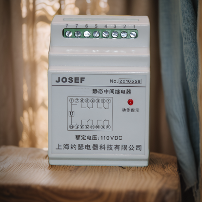 JOSEF约瑟 JRDZ-K202中间继电器 220VDC 板前接线 防尘防潮不断线