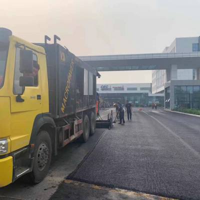 大荔纤维微表处的价格，大荔微表处道路养护。