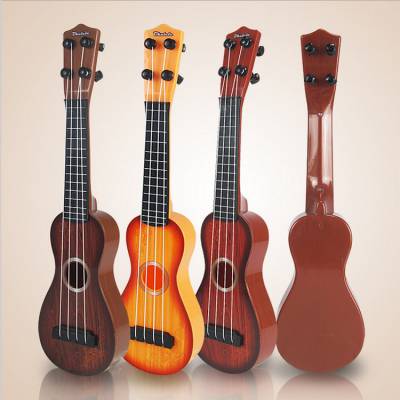 厂家尤克里里益智早教儿童乐器迷你四炫弹奏吉他玩具