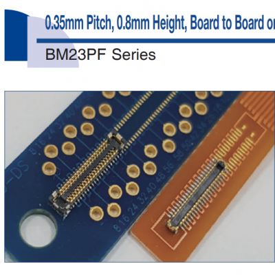 广濑 HIROSE 小型板对板消费类连接器 BM23PF0.8-24DS-0.35V(51)