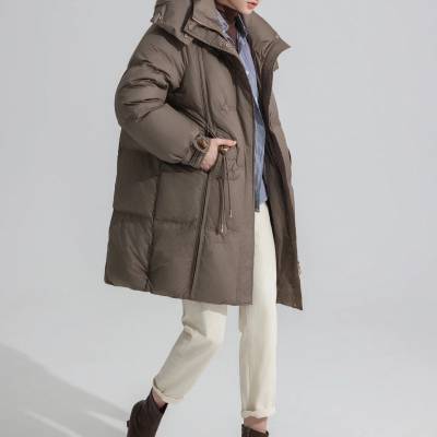 深 圳撤柜品牌女装 Masilier精品鹅绒服 休闲时尚个性百搭保暖冬装