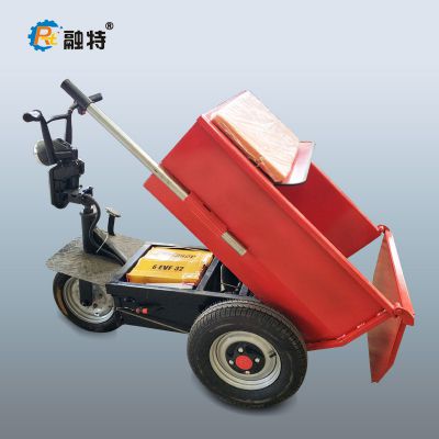 电动小骑兵 工地专用 电动灰斗车 融特机械