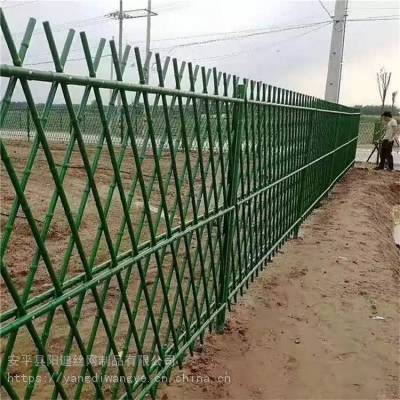 大连仿竹护栏生产 仿竹栏杆价格 绿化竹节护栏定制厂家