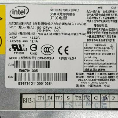 Intel DPS-750XB A E98791-010 750W RD830 ˳Դ