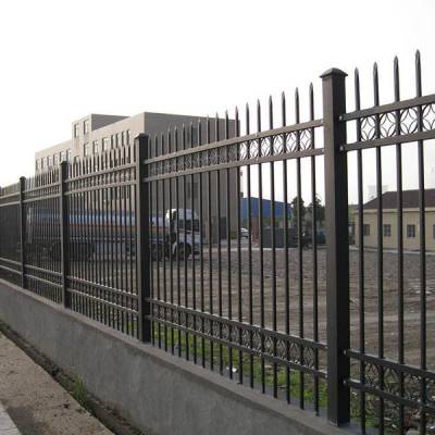 新余市锌钢护栏围墙铁艺户外围栏小区围墙铁栅栏工厂护栏网厂家别墅围墙