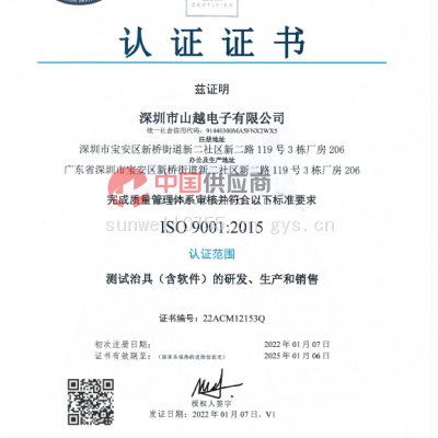 ISO9001:2015