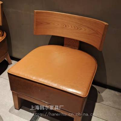 星巴克实木椅子图片/定制星巴克椅子/星巴克桌椅工厂