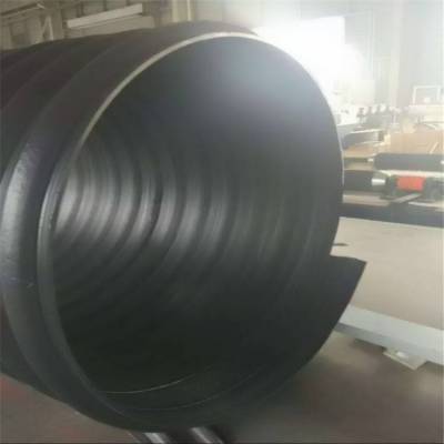 HDPE双壁波纹管 钢带管