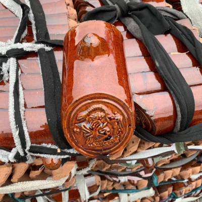 琉璃瓦勾头 淞山 古建瓦滴水 琉璃瓦猫头 亭台楼阁屋面仿古瓦厂家哪里