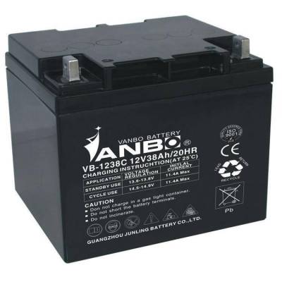 威博蓄电池JMP80-12 VANBO铅酸电池12V80AH高压配电柜用