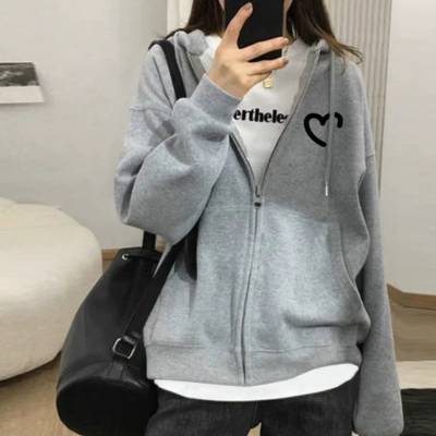 实体店实卖赚钱好货 尚美主义加绒卫衣冬季宽松百搭小个子短款上衣