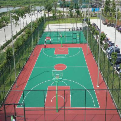 塑胶篮球场，篮球场建设塑胶地面专业公司，Sinwe/鑫威塑胶