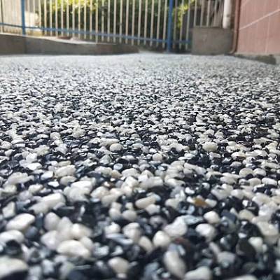 水洗石地坪 夜光石路面 胶粘石地面—河北石家庄华欧HO67