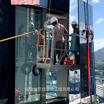 福州玻璃幕墙维修 外墙维修安装公司 玻璃幕墙打胶换胶维修改窗