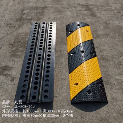 线缆线槽板价格|外观1000×300×60mm|槽内30*30mm|2个槽【九磊牌】双槽线缆线槽板