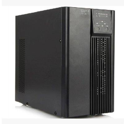 城堡C1KS 6G UPS不间断电源在线式高频1KVA/800W外接电池组稳压