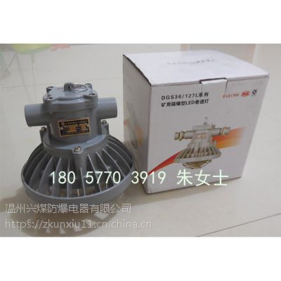 DGS24/127L矿用隔爆型LED巷道灯煤矿防爆灯