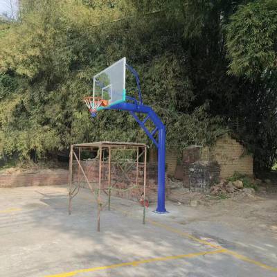 惠州圆管固定篮球架 地埋式移动篮球架批发厂家