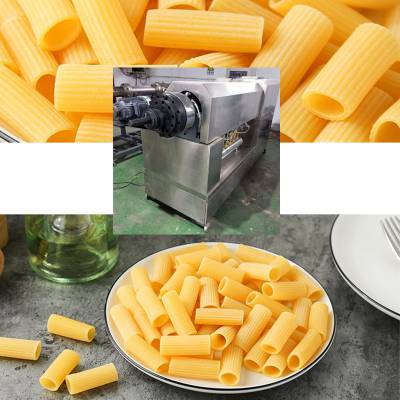 出口维拉通心粉生产机器 西餐空心弯管面加工设备