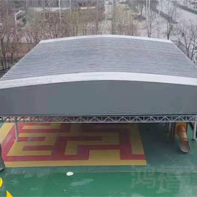 闵行区推拉棚/上海闵行物流推拉蓬/上海闵行仓储移动雨棚定做（工程案例）