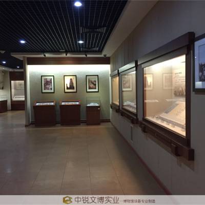 博物馆书画艺术馆展柜制作 中锐文博恒温展览柜