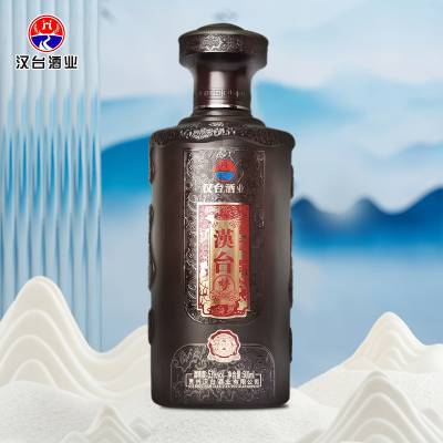 汉台梦·传承1644 精雕细琢53°酱香味高粱酒500ml瓶装纯粮食酿造日常饮用