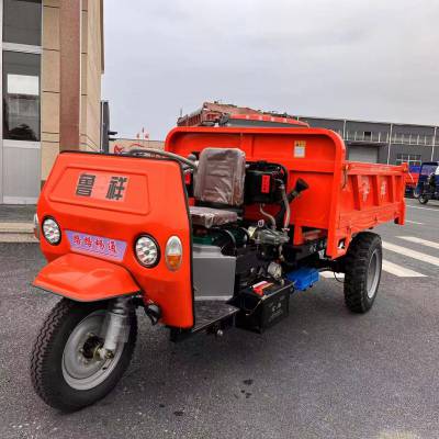 农用柴油三轮车工程自卸载重王大马力养殖拉货爬坡运输车