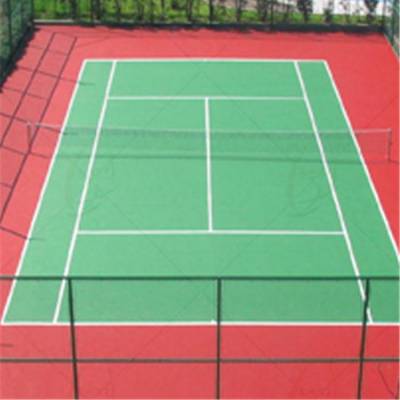 硅PU球场施工 环保型弹性网球场 包施工易维护亿傲泰体育
