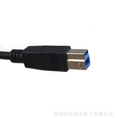 供应USB3.0扁平线材 打印机线 数据传输线 USB3.0扁线硬盘线