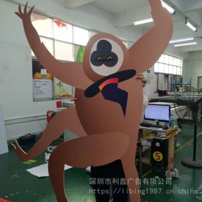 深圳动漫造型KT板立牌喷绘制作