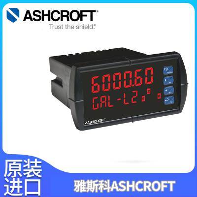 德鹳仪表 Ashcroft雅斯科 DM61-D-AC 数字面板式指示器