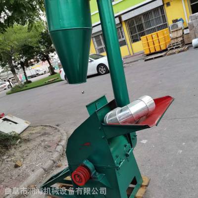 沙克龙粉碎机 畜牧养殖小型秸秆饲料粉碎机 玉米芯粉碎机