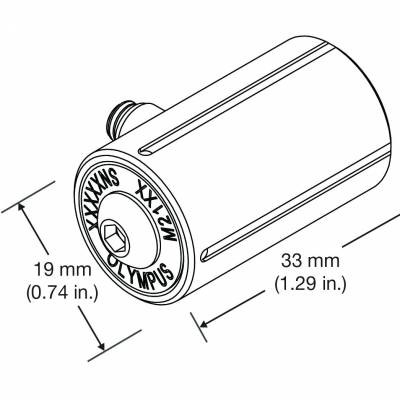 奥林巴斯B126可变水路起泡器